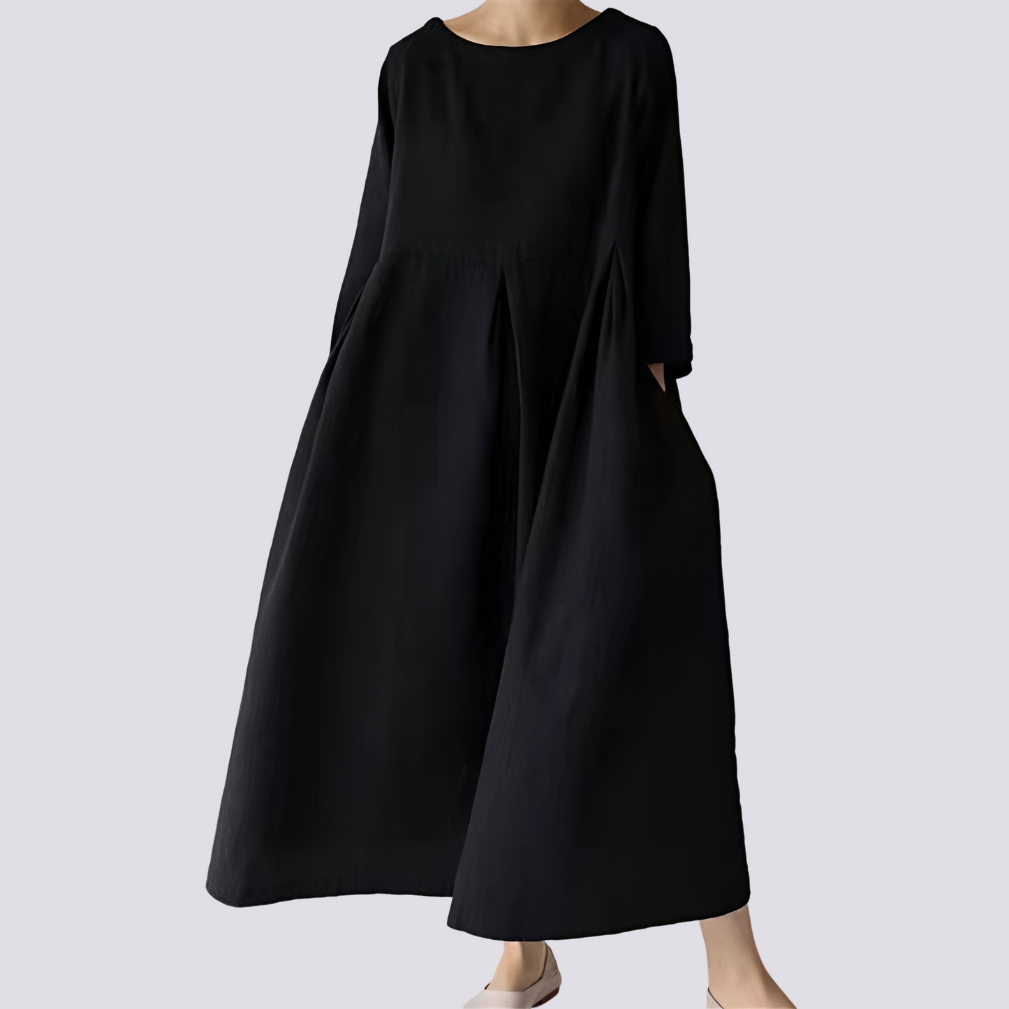 Veronica - Weites Damenkleid mit Taschen