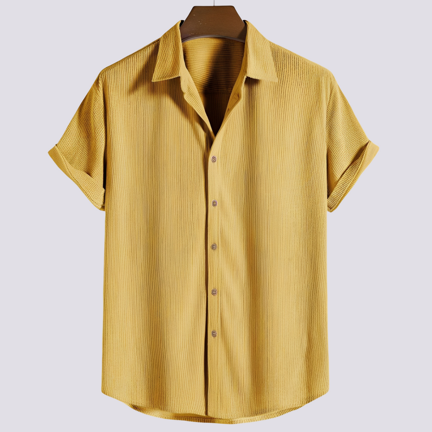 Kierce - Herrenhemd im lässigen Design mit Muster