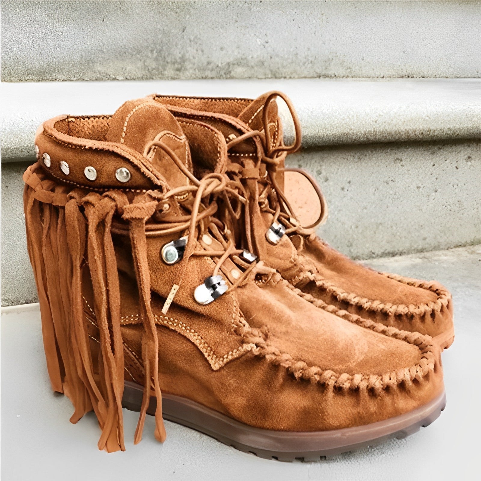 Dolores - Orthopädische Wildlederstiefel