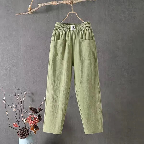 Trina - Weite Hosen Komfort Casual