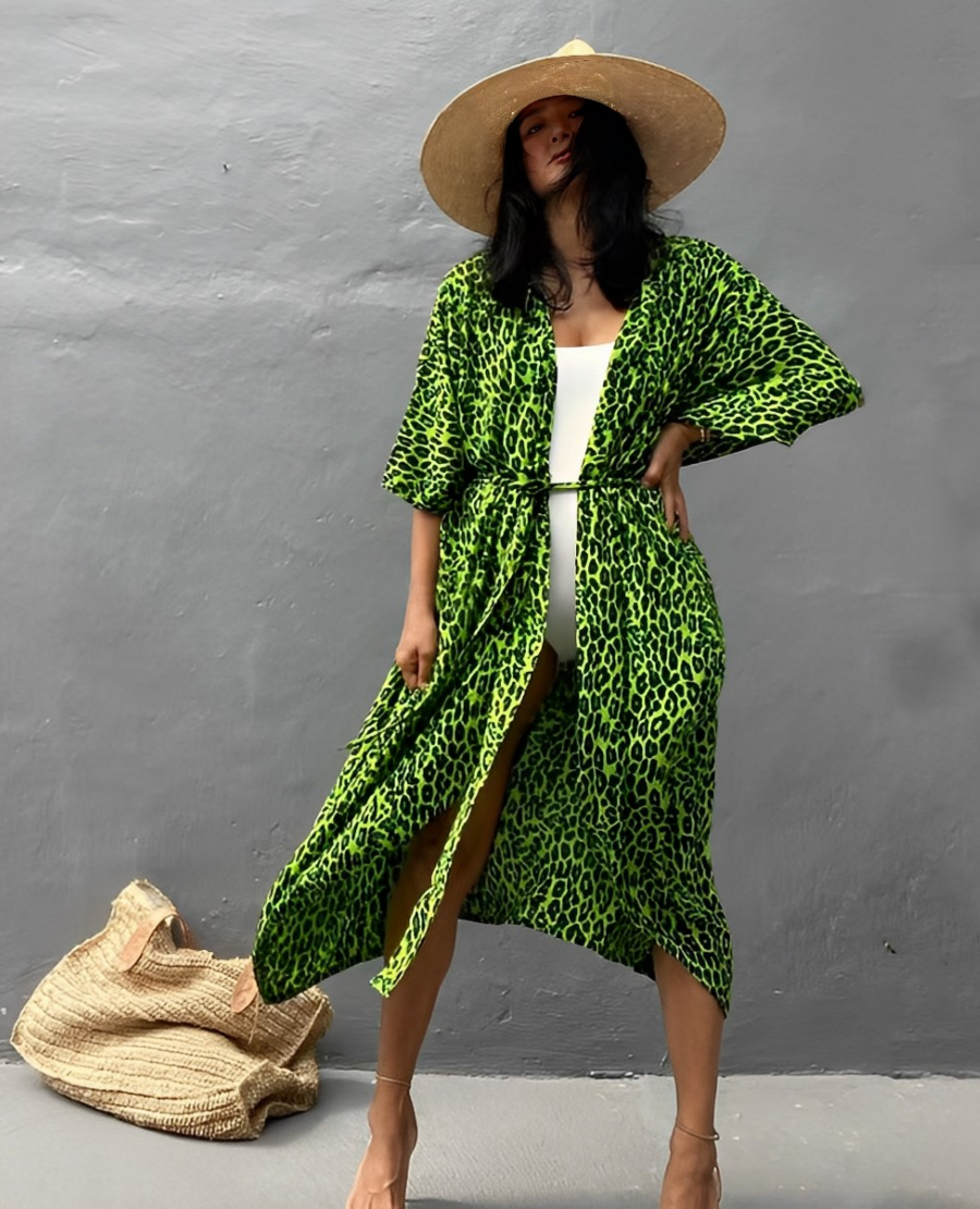 Palm Isle - Sexy Strand-Kimono-Robe