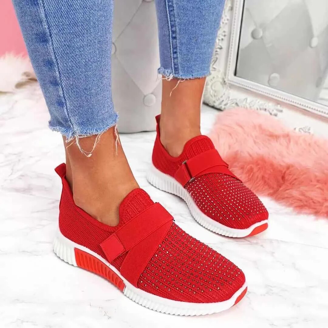 Vortex - Atmungsaktive Klett-Sneakers mit Dämpfungssohle