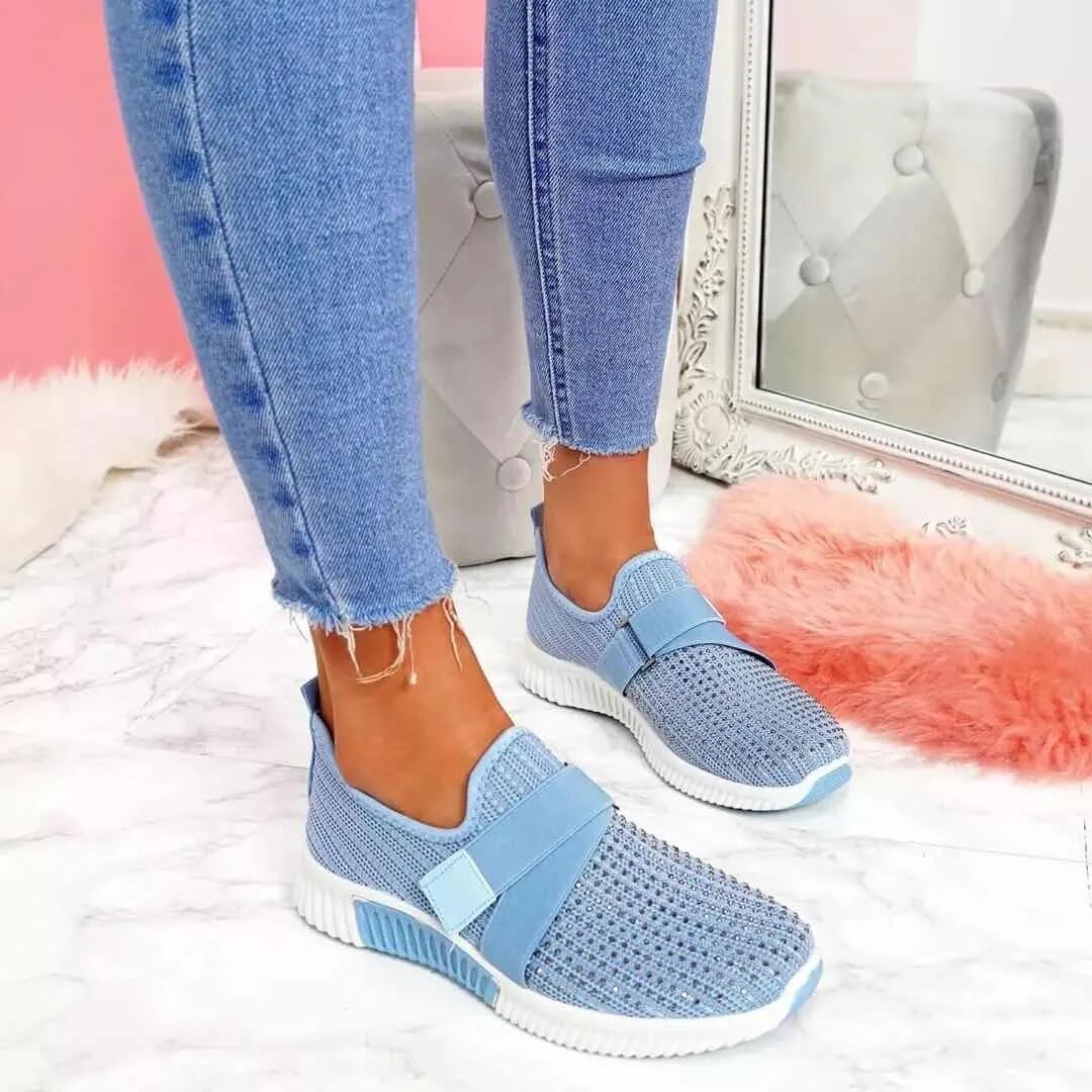 Vortex - Atmungsaktive Klett-Sneakers mit Dämpfungssohle