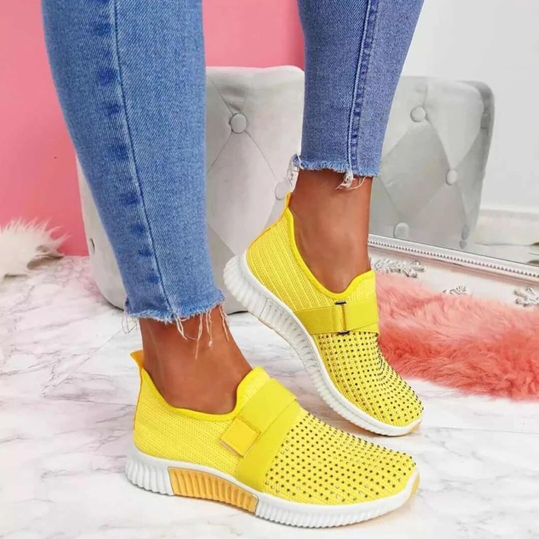 Vortex - Atmungsaktive Klett-Sneakers mit Dämpfungssohle