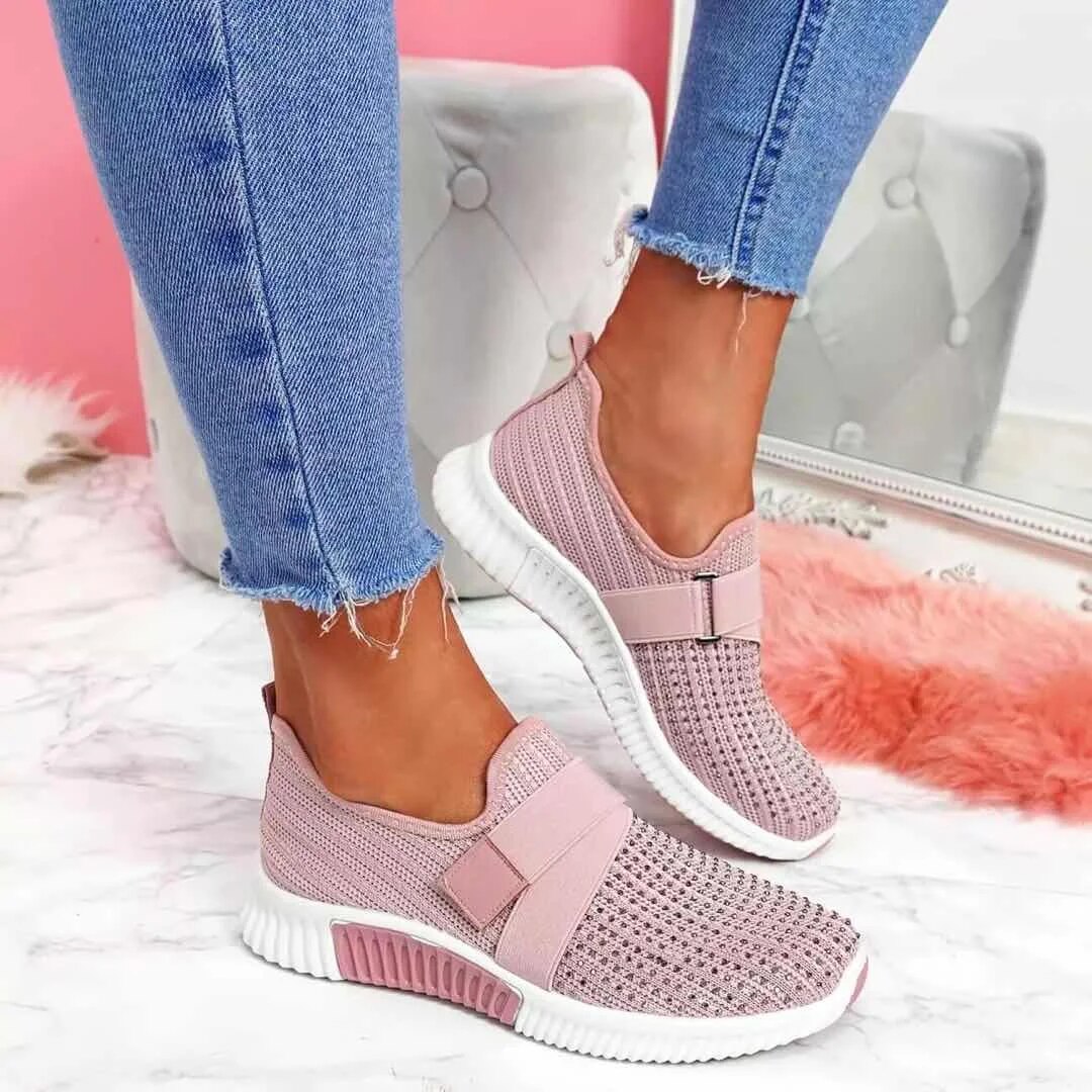 Vortex - Atmungsaktive Klett-Sneakers mit Dämpfungssohle
