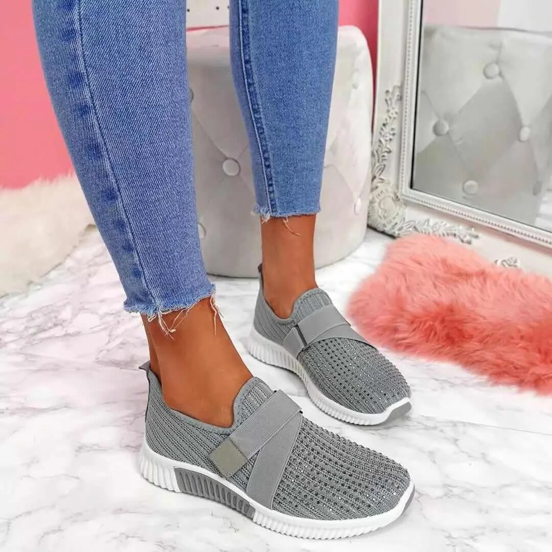 Vortex - Atmungsaktive Klett-Sneakers mit Dämpfungssohle