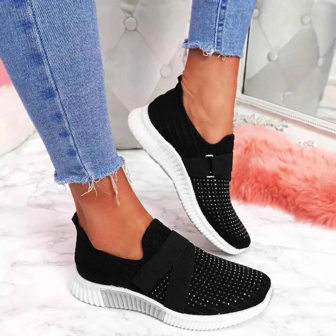 Vortex - Atmungsaktive Klett-Sneakers mit Dämpfungssohle