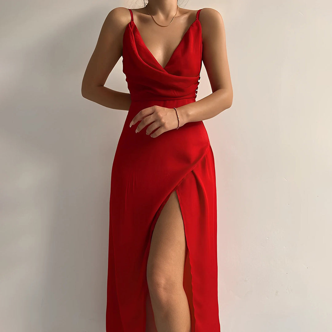Valeria – Elegantes Abendkleid aus Satin