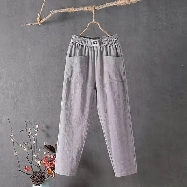 Trina - Weite Hosen Komfort Casual