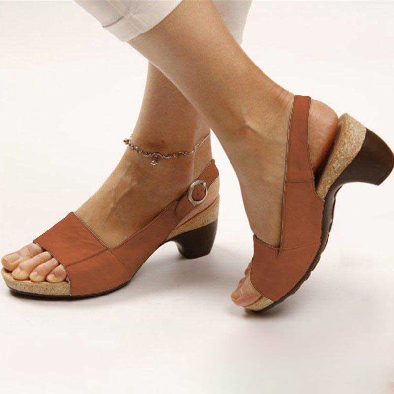 Karen - Damen-Absatzsandalen mit orthopädischer Unterstützung