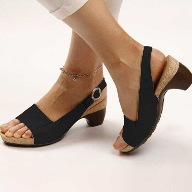 Karen - Damen-Absatzsandalen mit orthopädischer Unterstützung