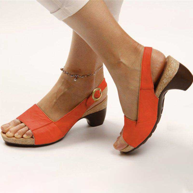 Karen - Damen-Absatzsandalen mit orthopädischer Unterstützung